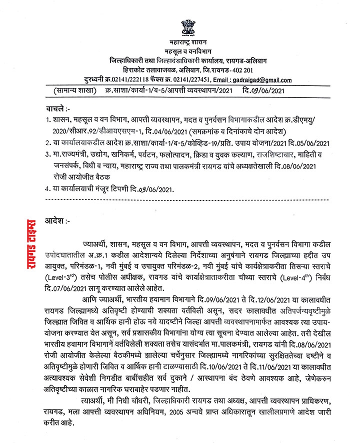 Heavyrain warning_Raigad_